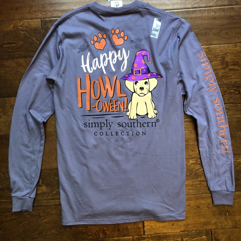 Simply Southern Happy Howloween long sleeve shirt